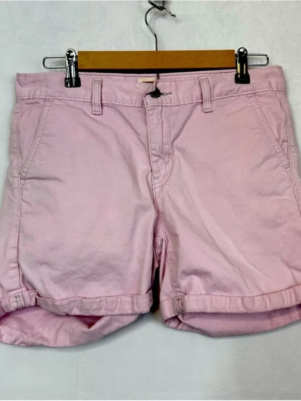 LPink Denim Shorts